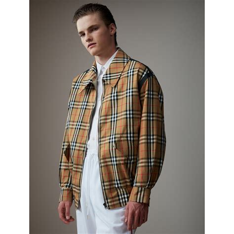 burberry vintage harrington jacket|burberry harrington jacket men's.